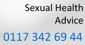 Sexual health advice line, 0117 342 6944