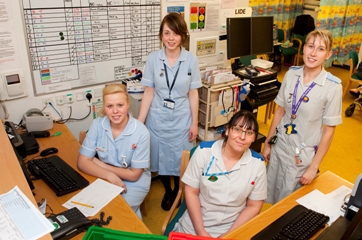 Ward 36 nurses station