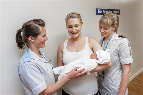 midwife visits nhs