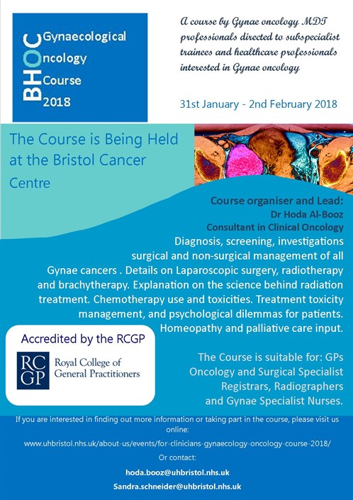 gynae course poster 2018